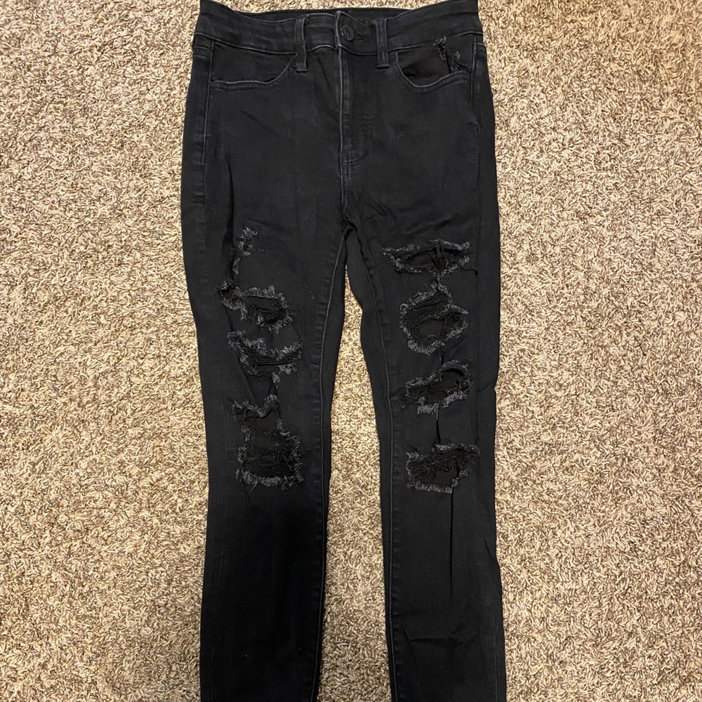 American Eagle Ripped Jeggings